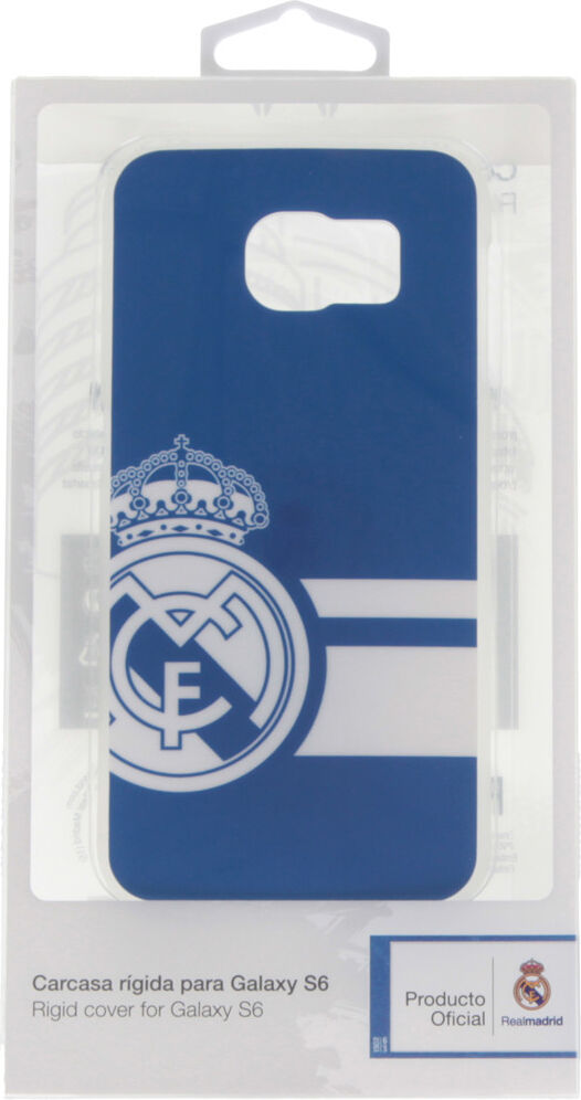 Real Madrid Merchandaising equipos de fútbol oficiales carcasa real madrid samsung galaxy s6 az