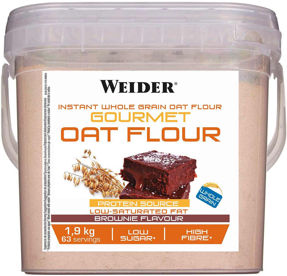 Weider oat gourmet flour brownie  (UNICA)