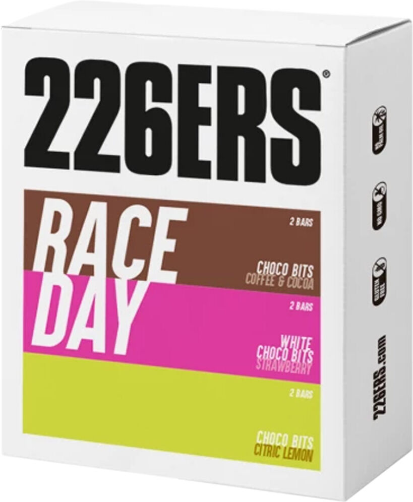 226ers box race day bar choco bits 40g barritas energéticas  (UNICA)