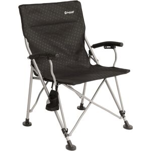 Outwell campo xl silla camping Negro (UNICA)