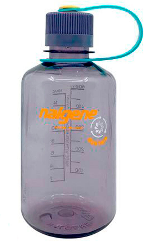 Nalgene bidn boca estrecha sustain 500ml cantimplora Granate (UNICA)