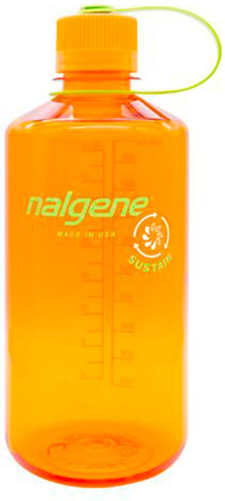 Nalgene bidn boca estrecha sustain 1l cantimplora Naranja (UNICA)