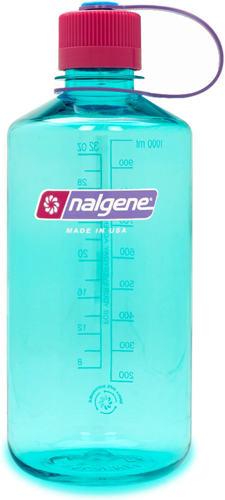 Nalgene bidn boca estrecha sustain 1l cantimplora Azul (UNICA)