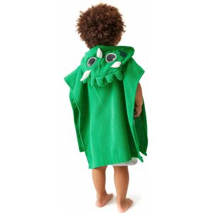 Regatta animal towel robe toallas playa infantil Verde (1-3)