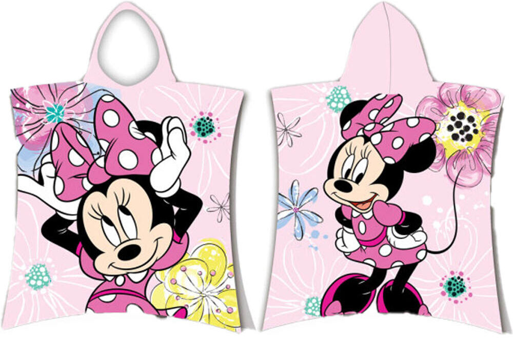 New Import poncho minie toallas playa infantil Rosa (UNICA)