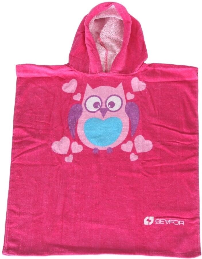 Seafor Toalla poncho infantil owl