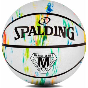 Spalding marble series rainbow sz7 rubber basketb balón baloncesto  (UNICA)