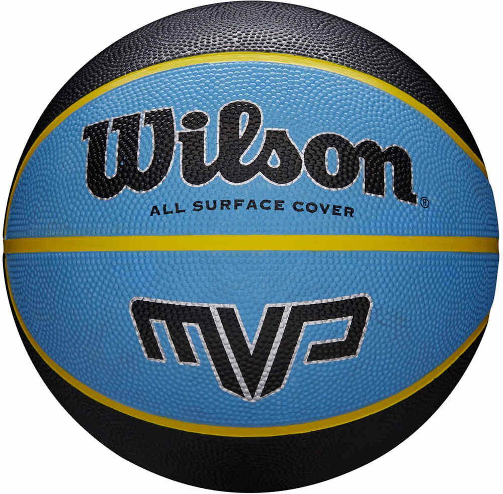 wilson mvp 295 bskt blkblu balón baloncesto Negro (UNICA)