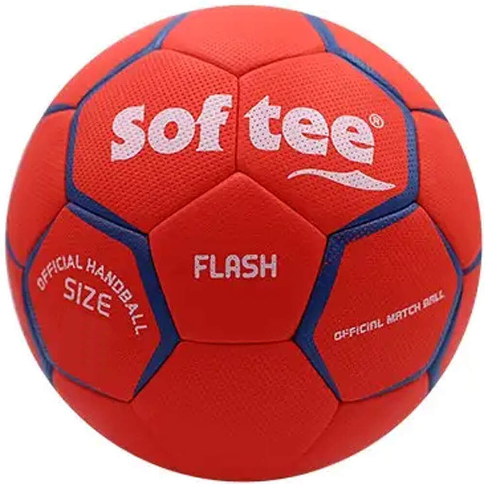 Softee hand ball flash balón balonmano Rojo (2)