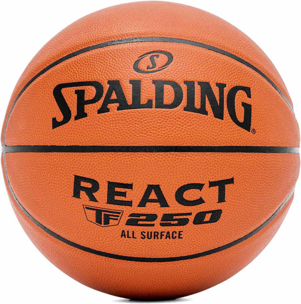 Spalding react tf-250 sz7 composite basketball balón baloncesto  (UNICA)