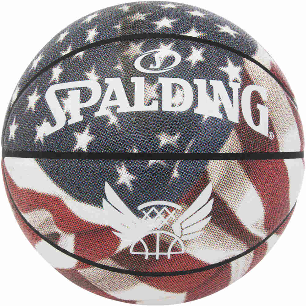 Spalding trend stars stripes sz7 composite basket balón baloncesto  (UNICA)