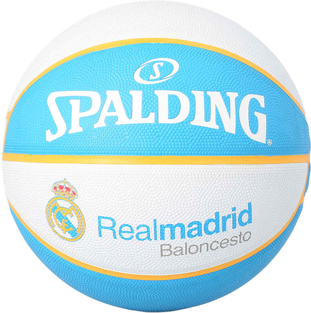 Spalding real madrid sz7 rubber basketbal el team balón baloncesto  (UNICA)