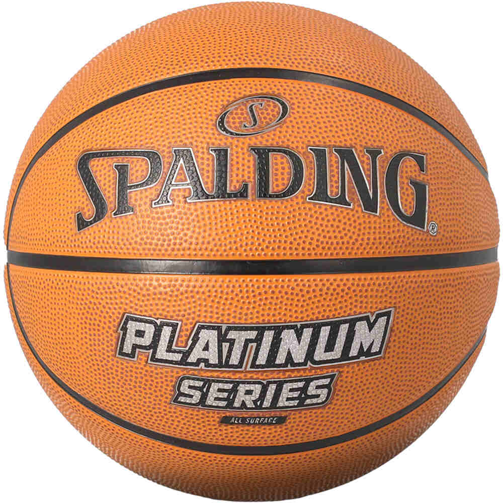 Spalding platinum series sz7 rubber basketball balón baloncesto  (UNICA)