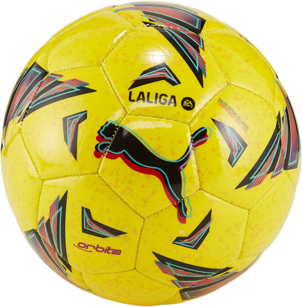 Puma la liga 24 mini balon fútbol Amarillo (1)