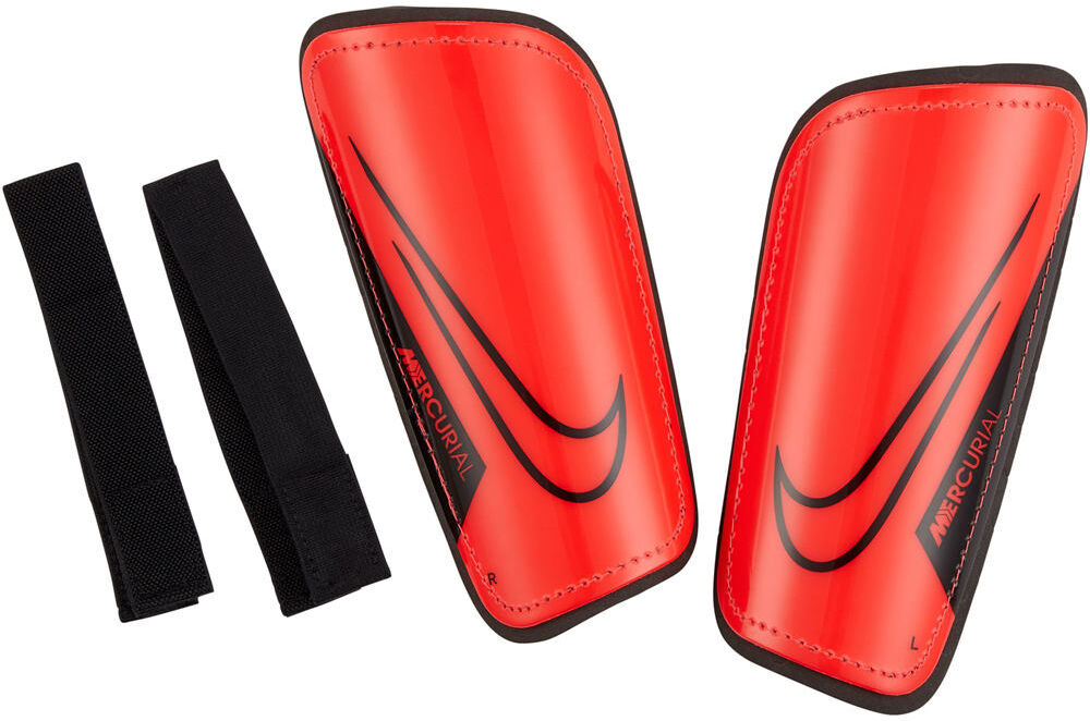 Nike mercurial hardshell espinilleras Rojo (L)