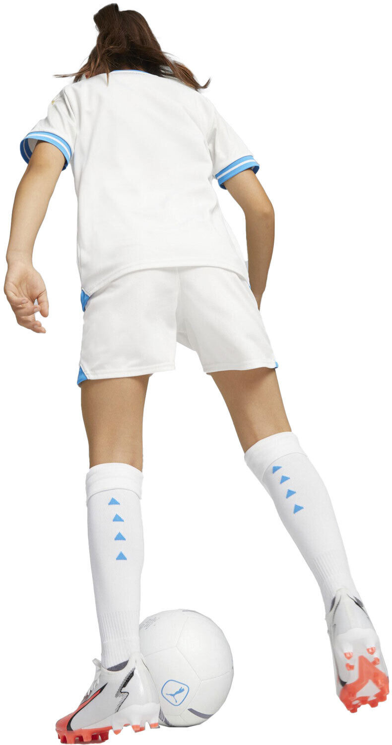 Puma olympique marsella 23/24 primera equipacion pantalón futbol niño Blanco (140)