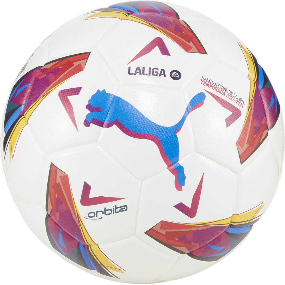 Puma orbita laliga 1 balon fútbol Blanco (5)