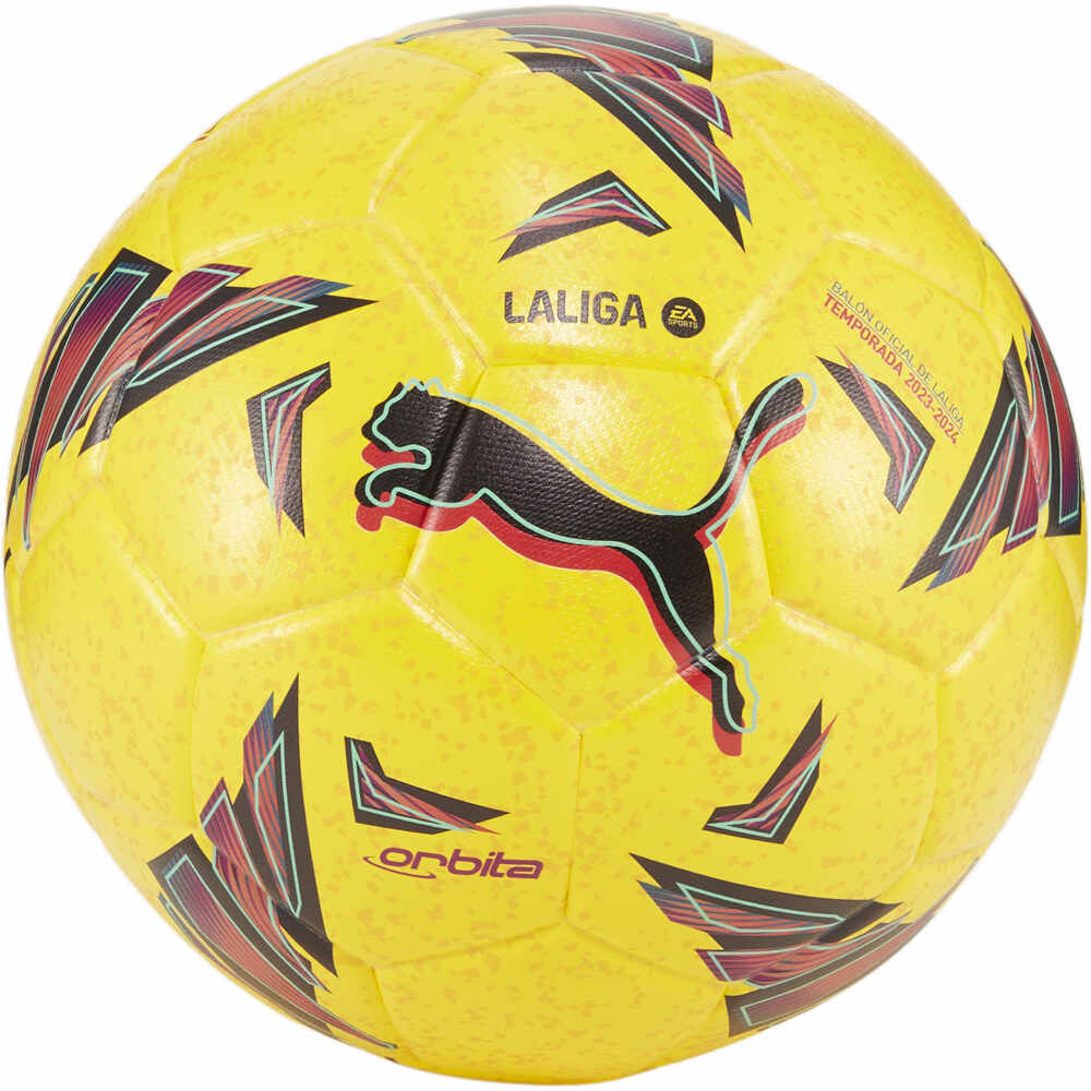 Puma orbita la liga 1 balon fútbol Amarillo (5)