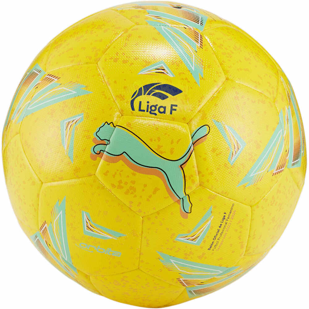 Puma orbita liga f balon fútbol Amarillo (5)