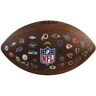 Wilson nfl off throwback 32 team logo balón de rugby Marron (UNICA)