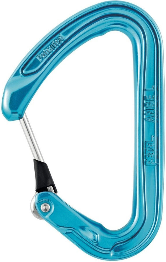 Petzl angel l mosquetón escalada Azul (UNICA)