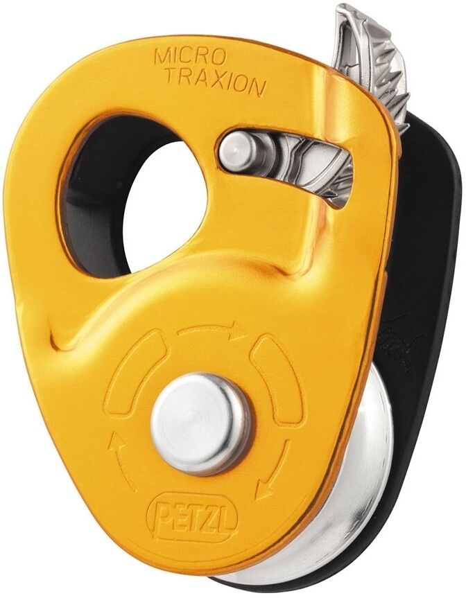 Petzl micro traxion poleas escalada  (UNICA)