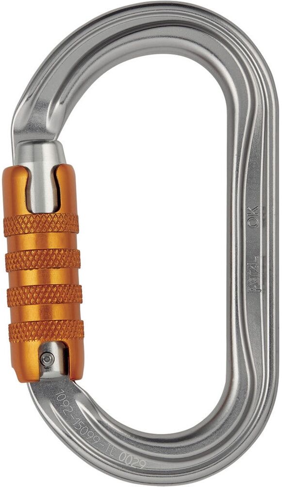 Petzl ok triact-lock mosqueton mosquetón seguridad  (UNICA)