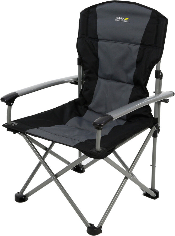 Regatta forza chair silla camping Negro (UNICA)