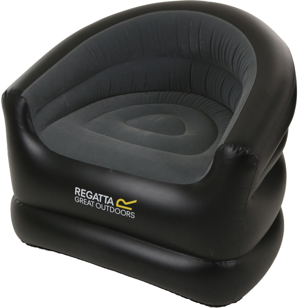 Regatta viento infl chair silla camping Negro (UNICA)