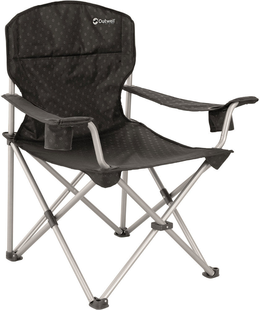 Outwell catamarca arm chair xl silla camping Negro (UNICA)