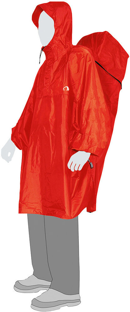 Tatonka cape kids poncho montaña Rojo (UNICA)