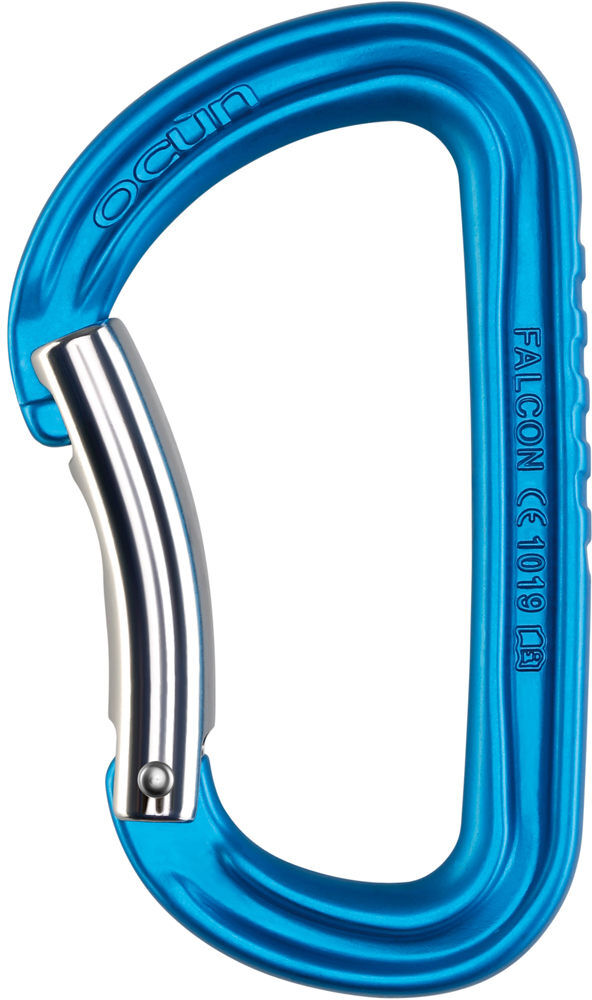 Ocun falcon bent mosquetón escalada Azul (UNICA)