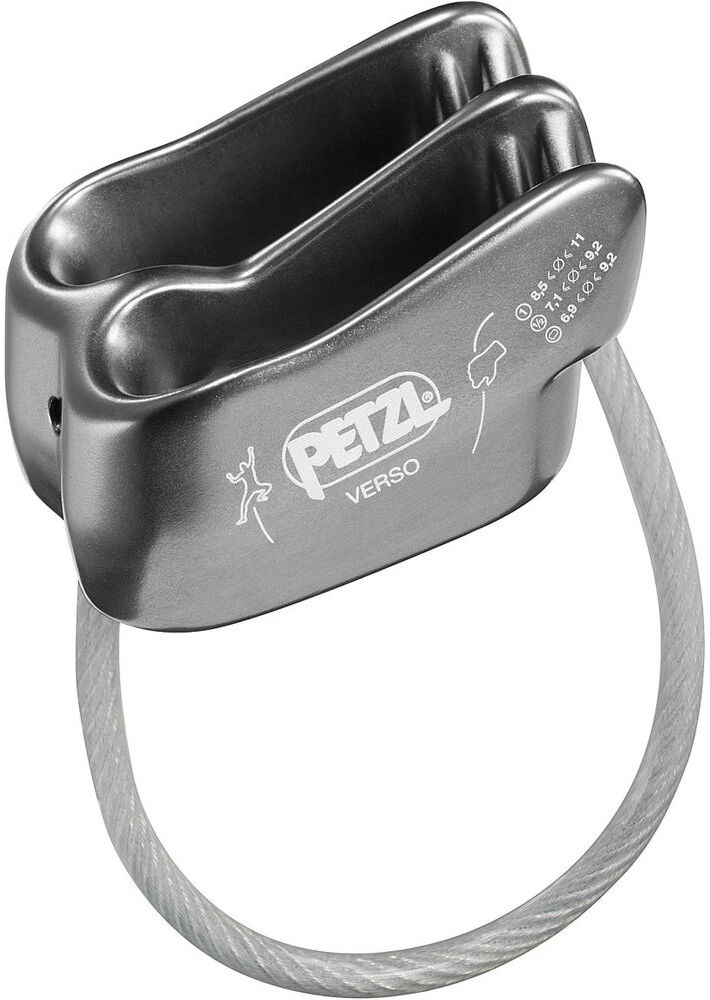 Petzl verso bloqueador seguridad Gris (UNICA)