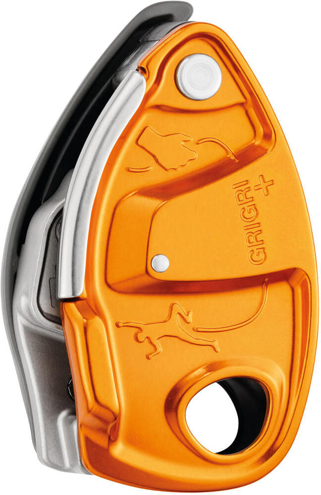 Petzl grigri plus asegurador escalada Naranja (UNICA)