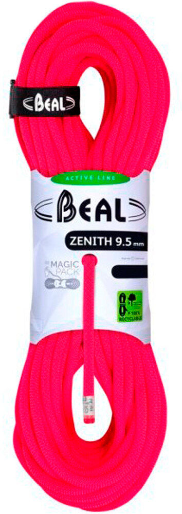 Beal zenith 95 mm 50 m cuerda escalada Rosa (UNICA)