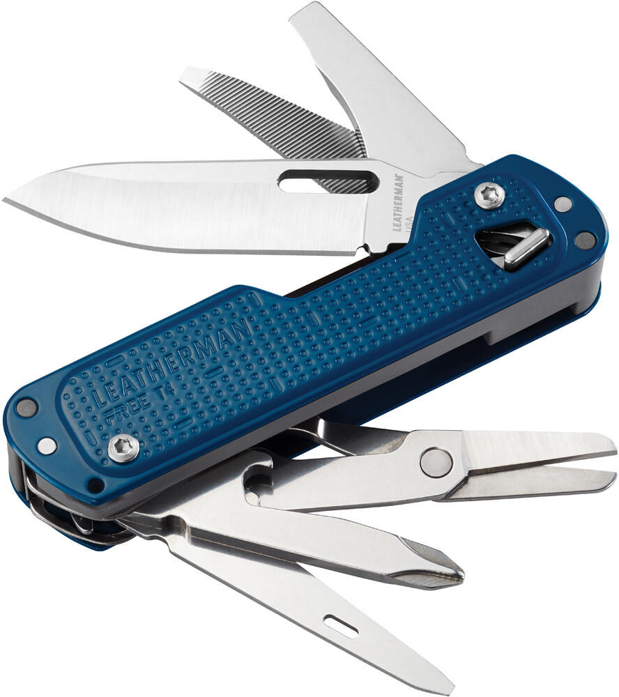 Leatherman t4 sin funda caja cartn multiherramienta Azul (UNICA)