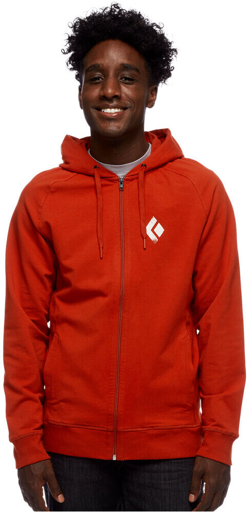 Black Diamond chalked up Sudaderas Montaña Hombre Rojo