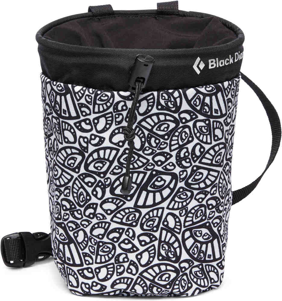 Black Diamond gym chalk bag saco magnesio Blanco (M-L)