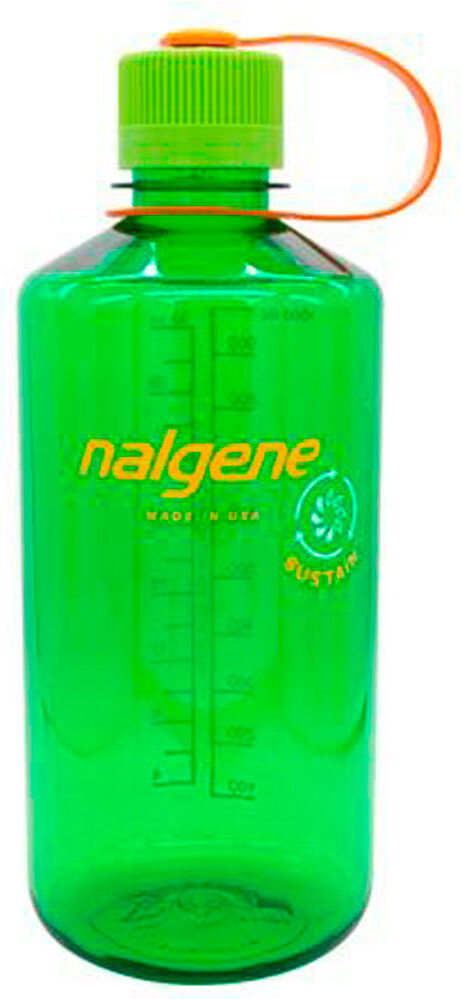 Nalgene bidn boca estrecha sustain 1l cantimplora Verde (UNICA)