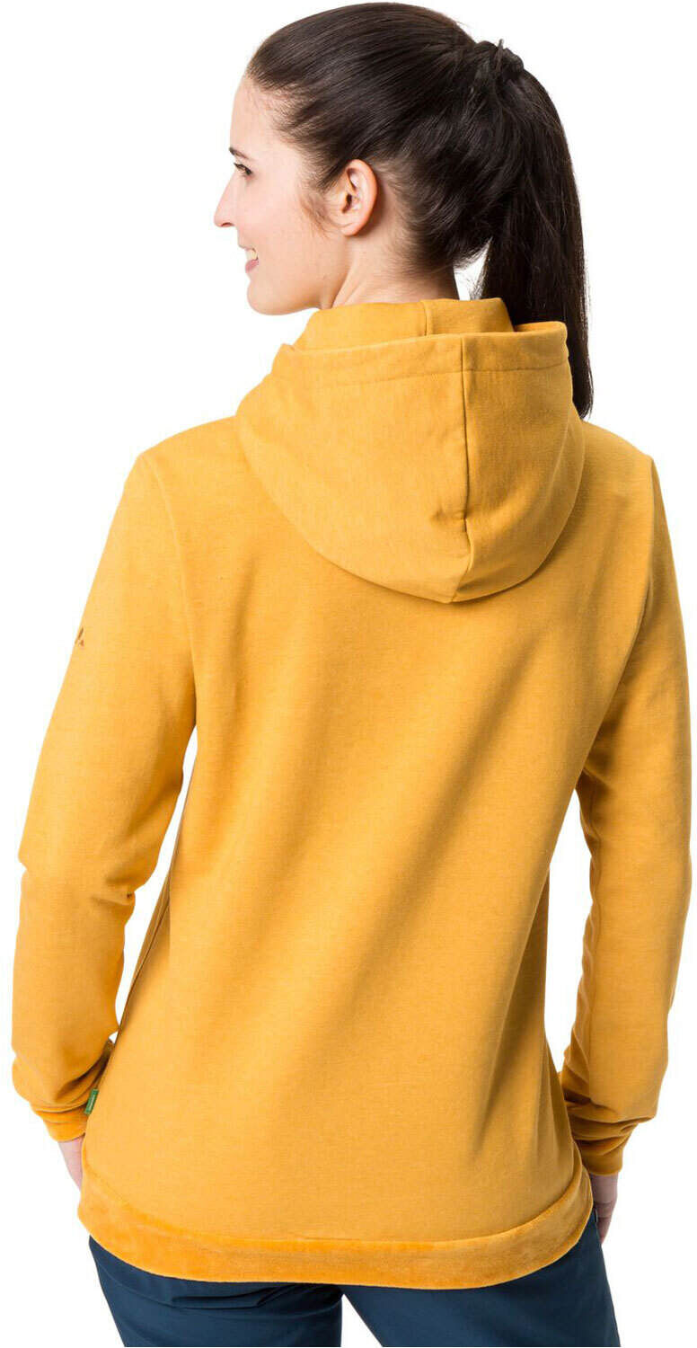 Vaude manukau hoody ii Sudaderas Montaña Mujer Amarillo (38)