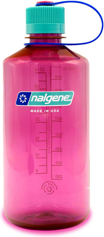 Nalgene bidn boca estrecha sustain 1l cantimplora Rosa (UNICA)