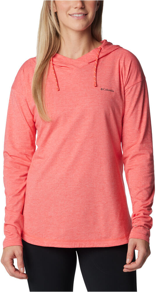 Columbia sun trek Sudaderas Montaña Mujer Rojo