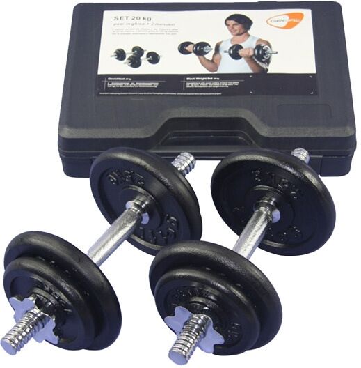 Get Fit dumbbell set 20 kg mancuernas  (UNICA)