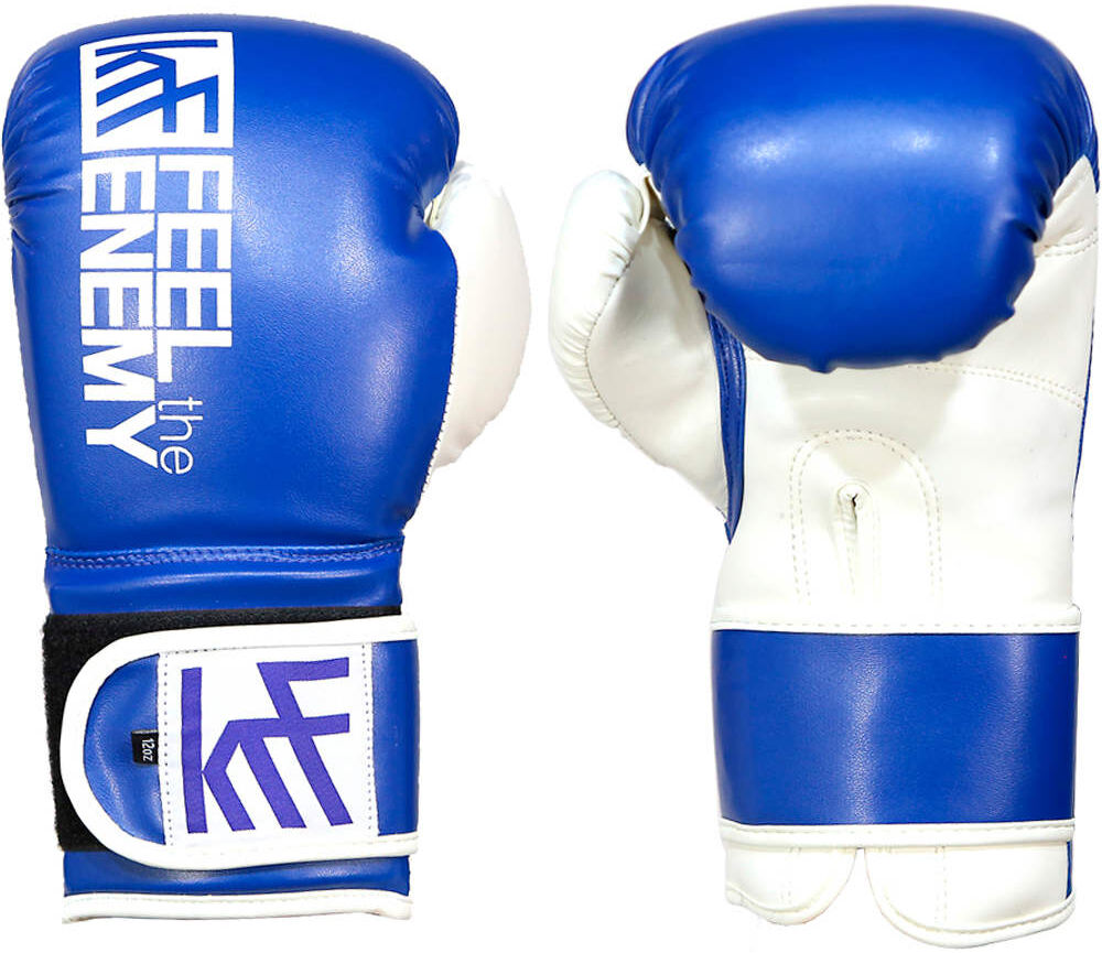 Krf guantes entreno guantes boxeo Azul (8)