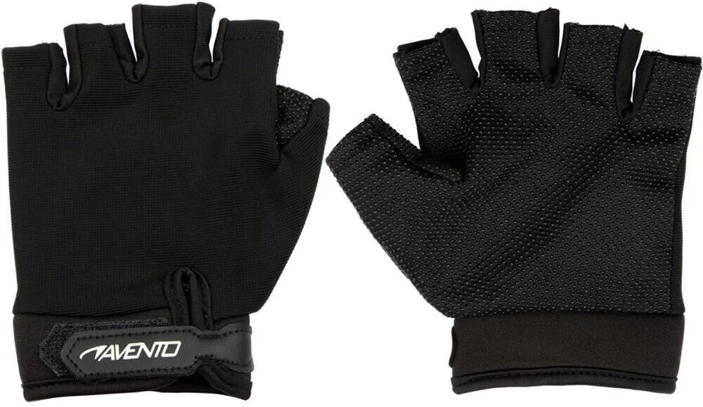 Avento fitness gloves mesh guante halterofilia Negro (L/XL)