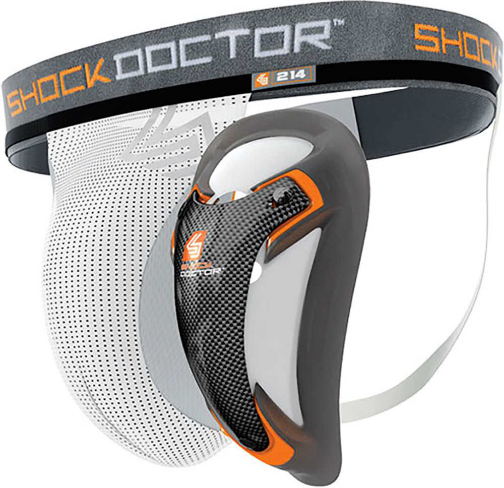 Shock Doctor ultra supporter ultra carbon flex cup coquilla Blanco (XXL)