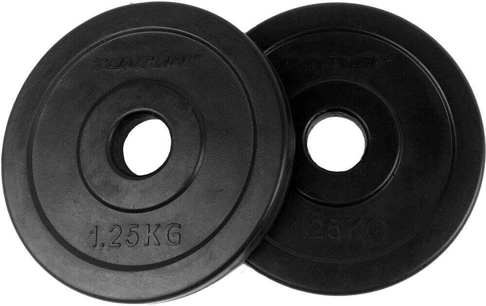 Tunturi rubber plates 125 kg disco pesas  (UNICA)