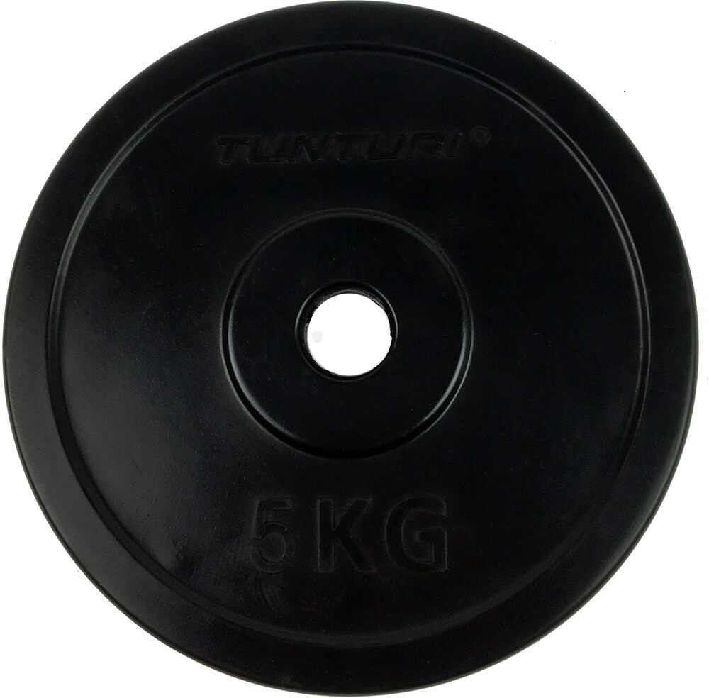 Tunturi rubber plate 5 kg disco pesas  (UNICA)