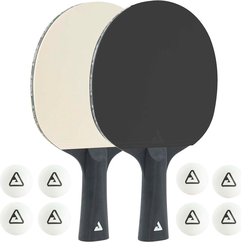 Joola set black  white 2 palas y 8 pelotas palas ping-pong  (UNICA)