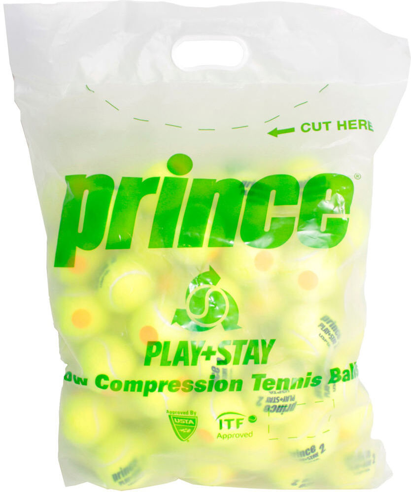 Prince play  stay stage2 dot 72 bulk pelota tenis  (UNICA)